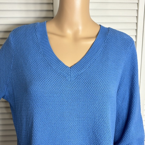 NWT Soft Surroundings Marin Back Button Sweater Large - Picture 7 of 16